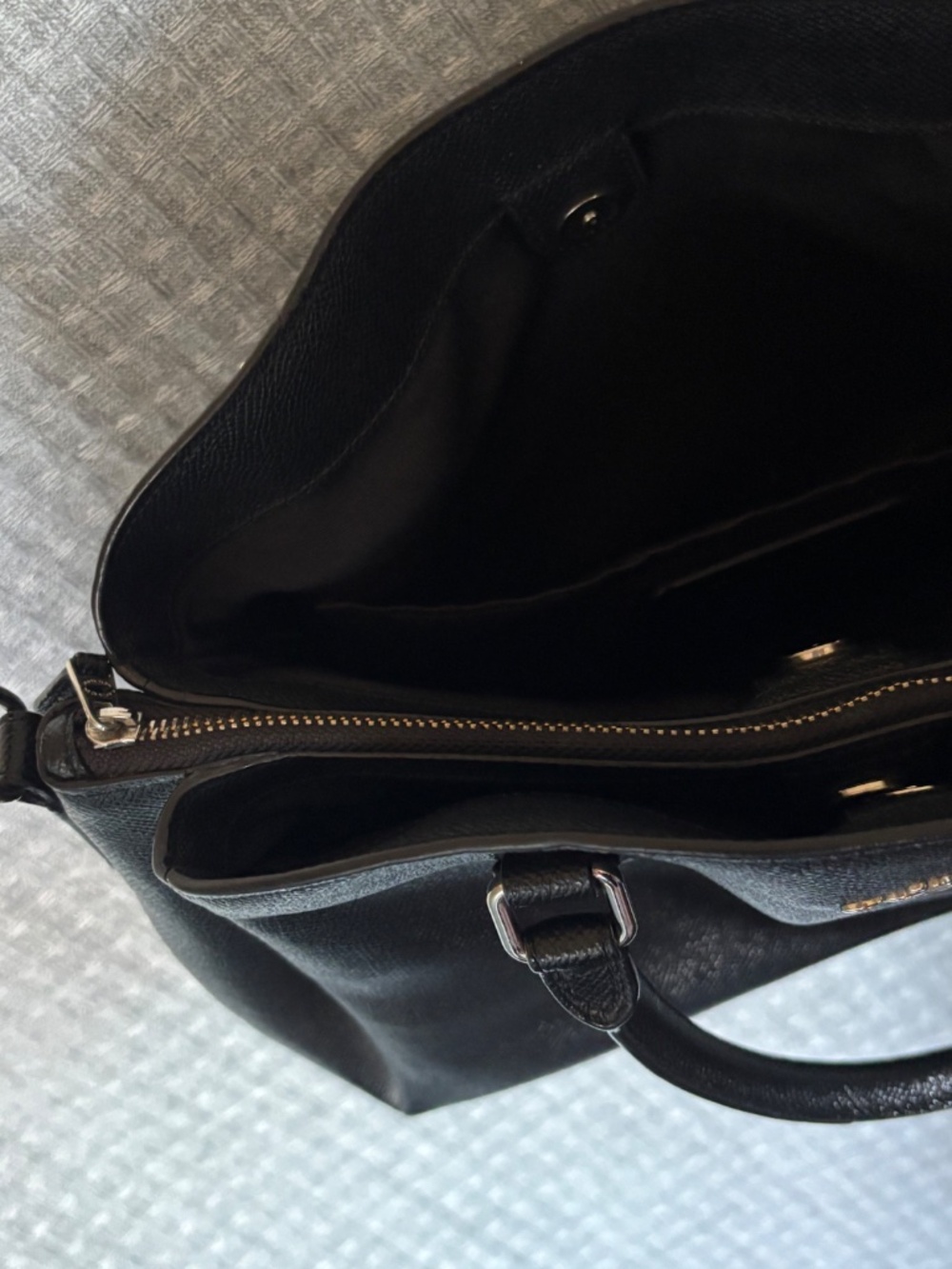 Coach F28978 Sage Carryall Saffiano Leather Satchel Crossbody Purse - Picture 6 of 8
